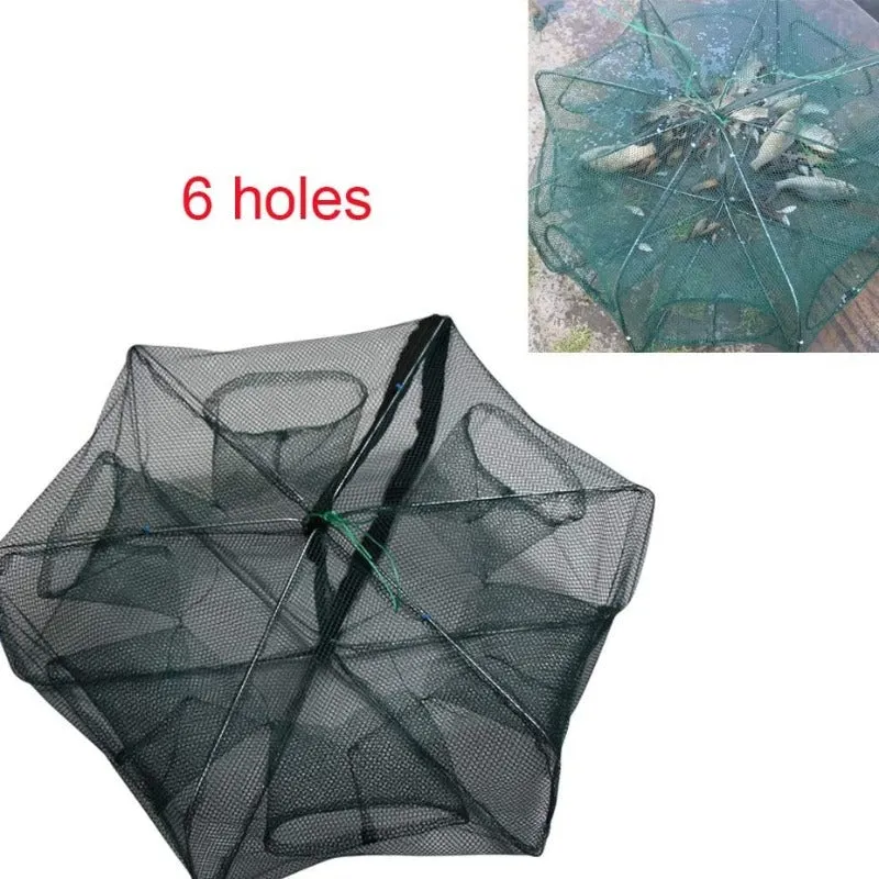 🎁Hot Sale -50% OFF🐠Automatic Folding Hexagon 6 Hole Fishing Net