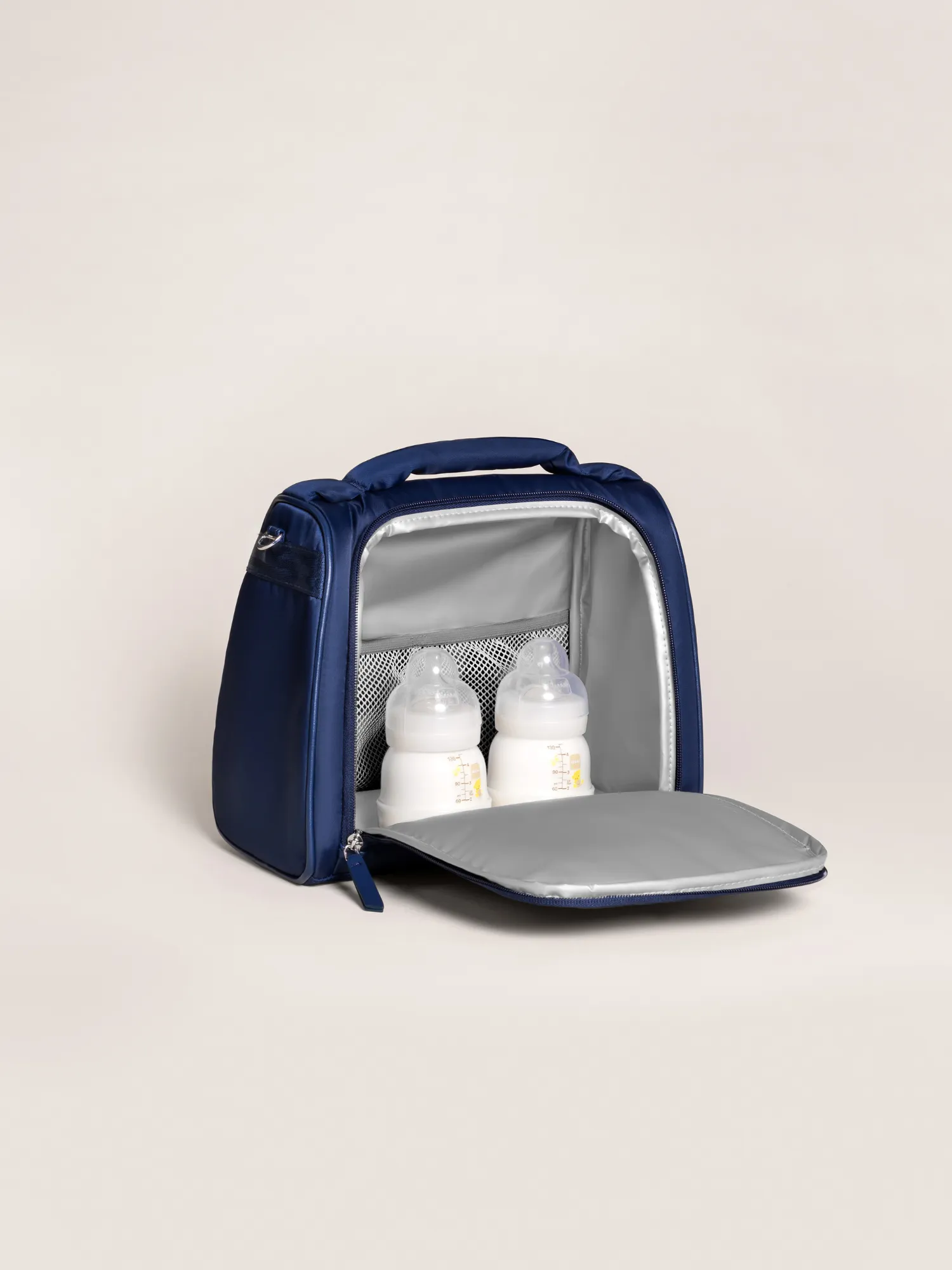 Insulated Bottle Bag - Navy