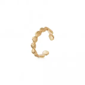 Isla Shell Cuff Earring 18ct Gold Plate SE01_GP