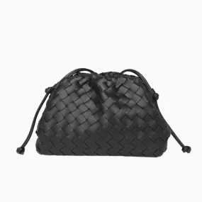 Jessica Woven Cloud Messenger Bag