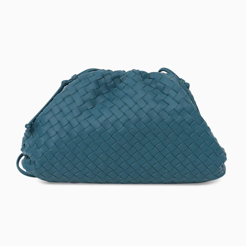 Jessica Woven Cloud Messenger Bag