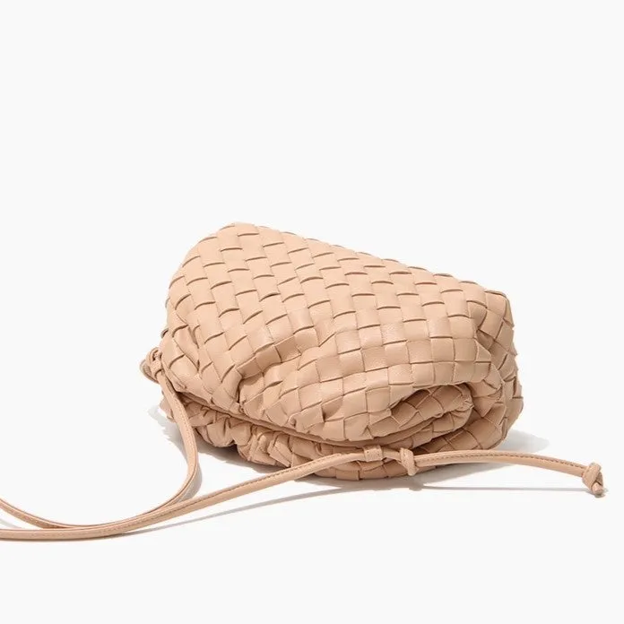 Jessica Woven Cloud Messenger Bag