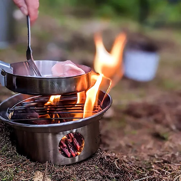 Kelly Kettle® Ultimate Scout Kit – Stainless Steel Camp Kettle