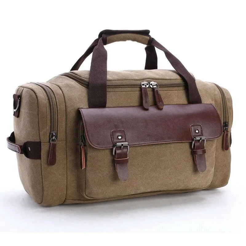 Large Capacity Vintage Style Casual Travel Bag