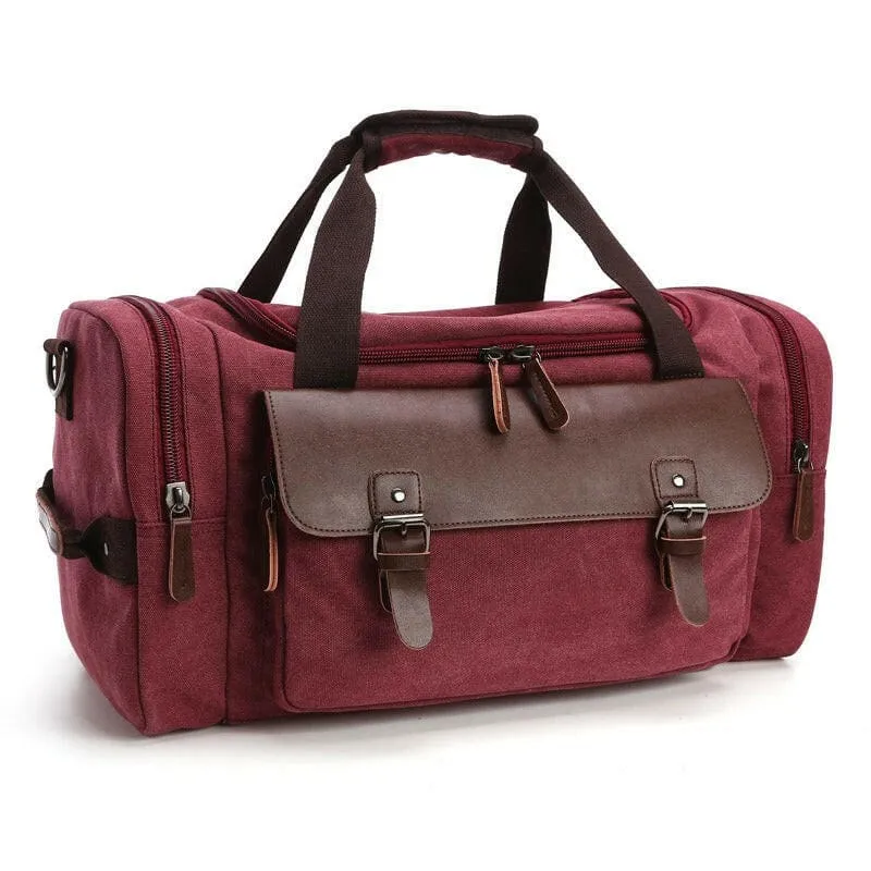 Large Capacity Vintage Style Casual Travel Bag