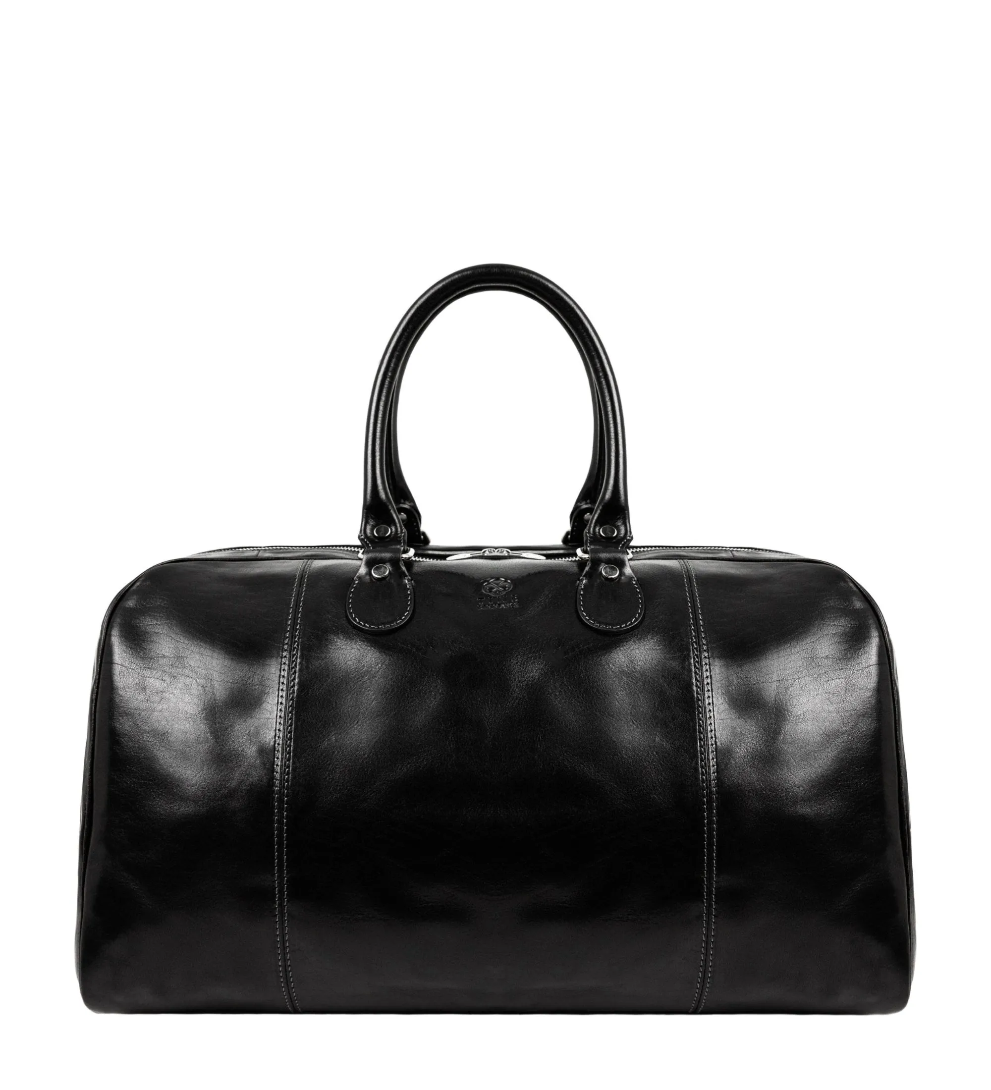 Leather Duffel Bag Weekender Bag - The Count of Monte Cristo