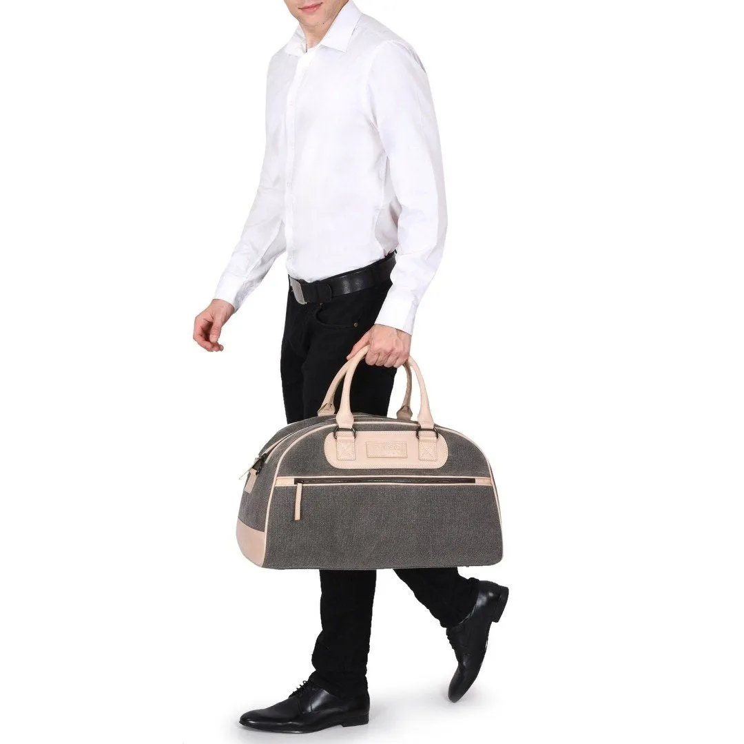 Leather Duffle Bag -PRM637