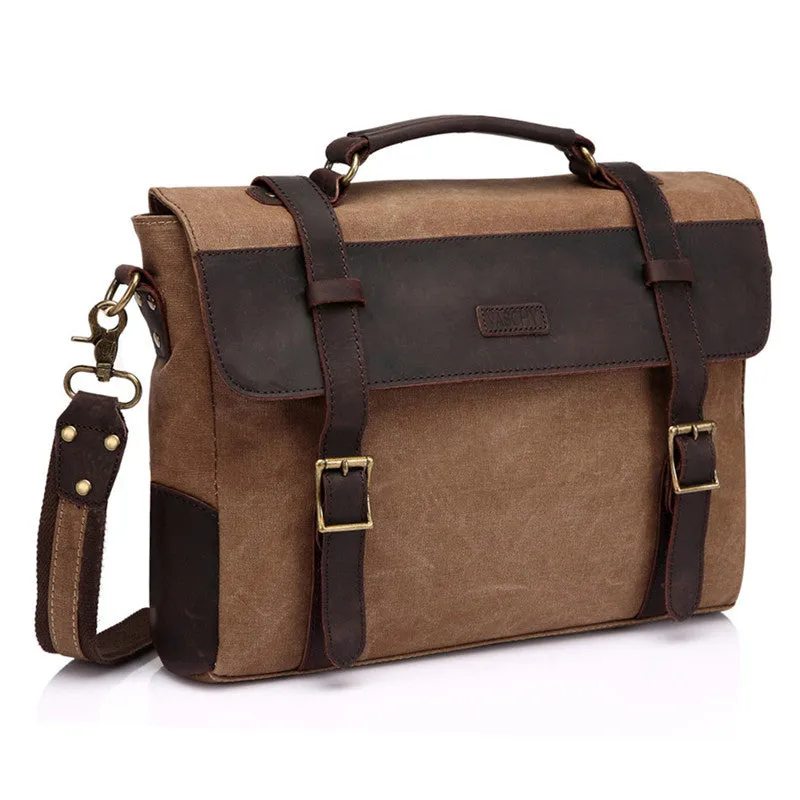 Leather Style Messenger Bag For Men