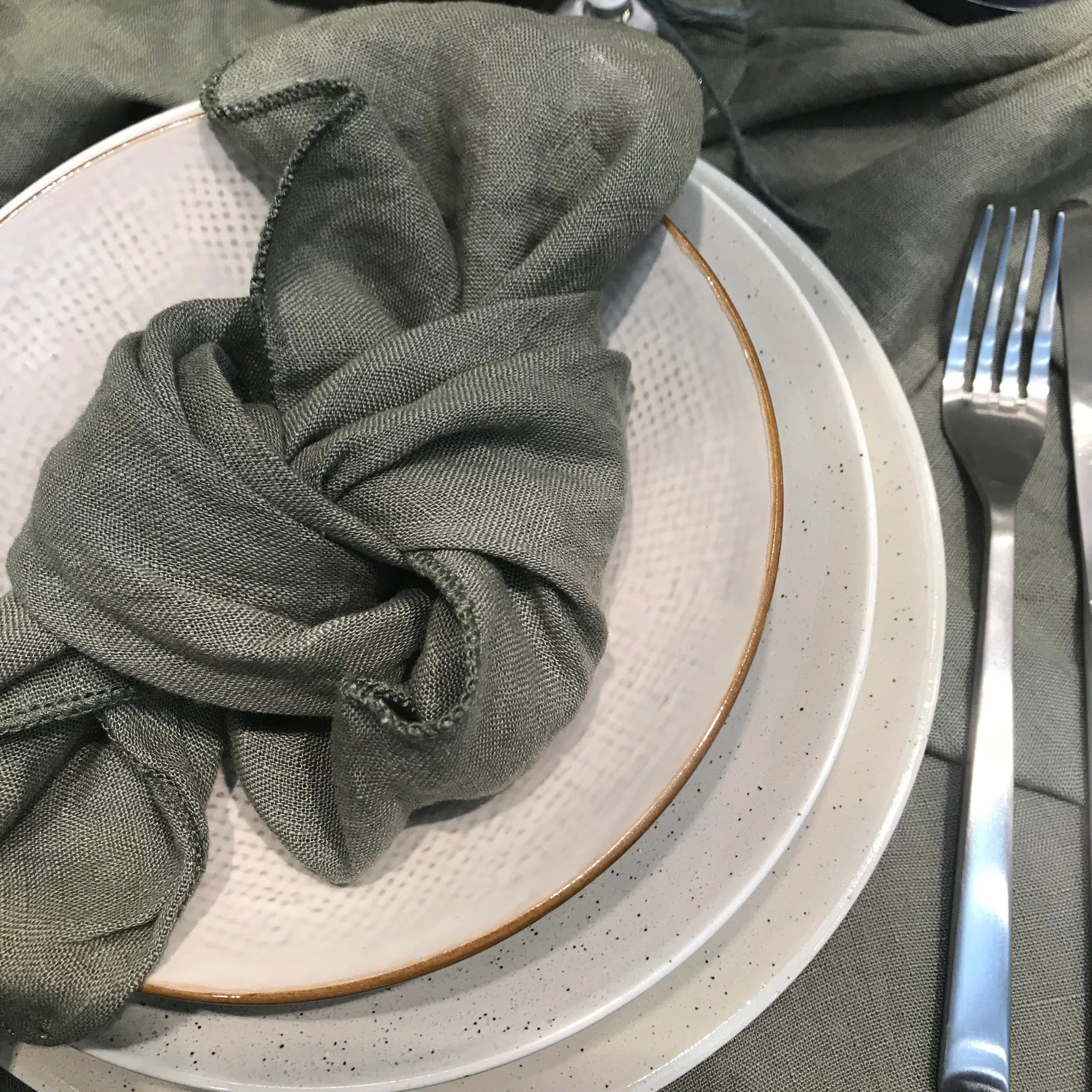 Linen Napkin Broste Copenhagen - Gracie