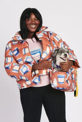 Little Beast x Rachel Antonoff Puffer Dog Carrier