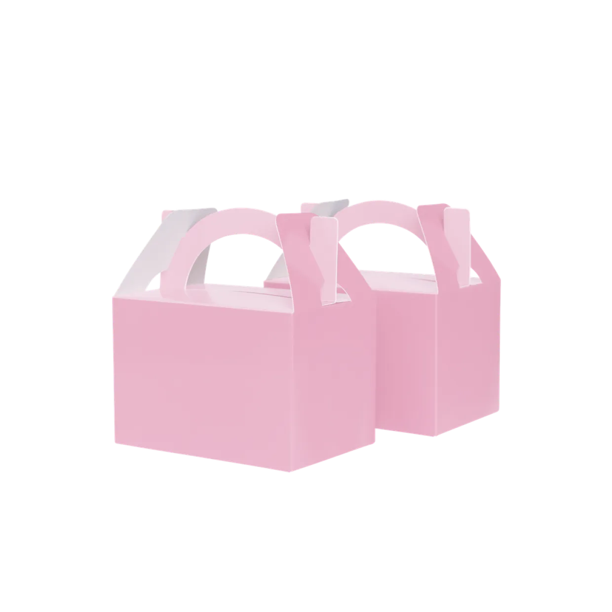 Little Lunch Favour Box Classic Pastel Pink - Pack of 10