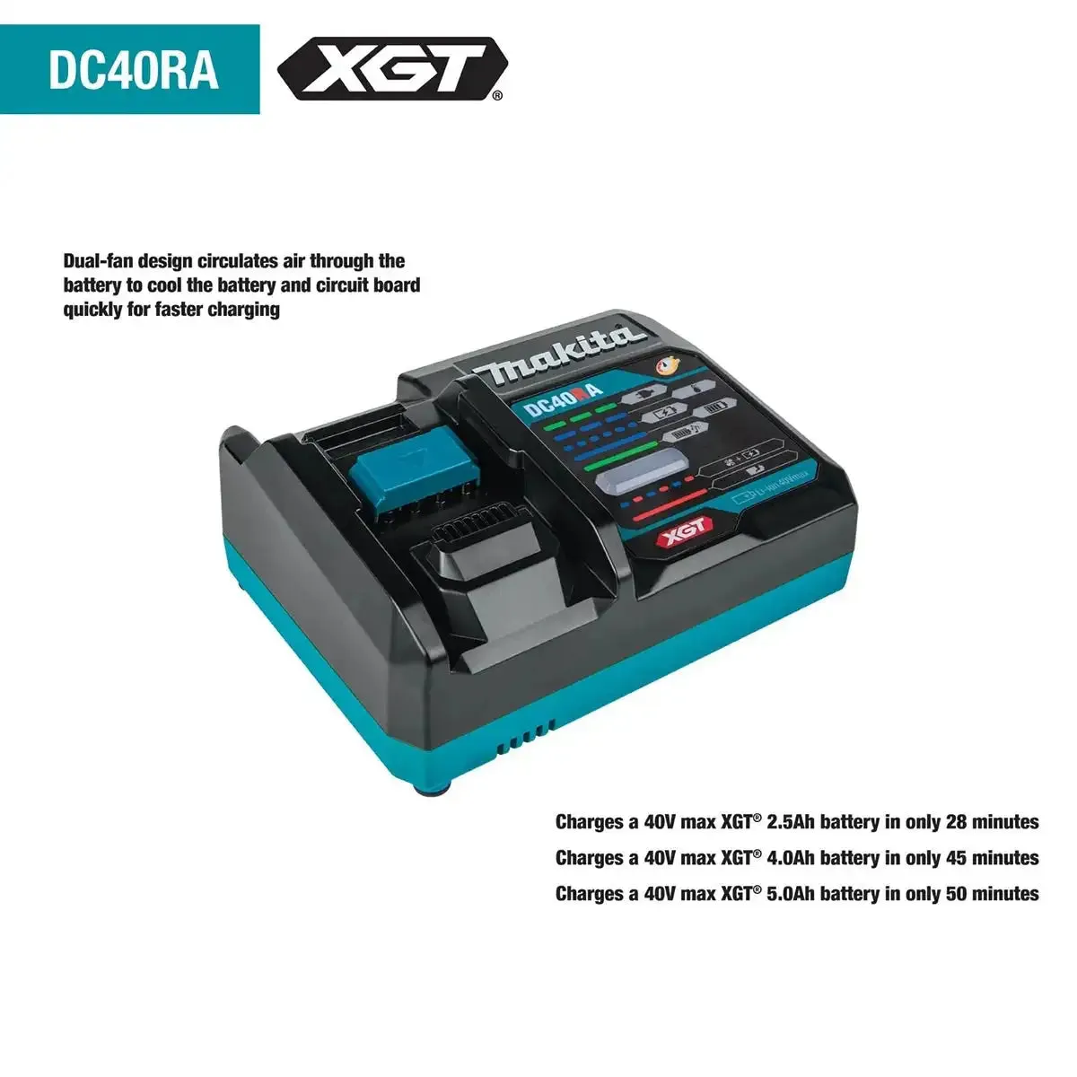 Makita 40V max XGT Brushless Cordless Pin Nailer Kit