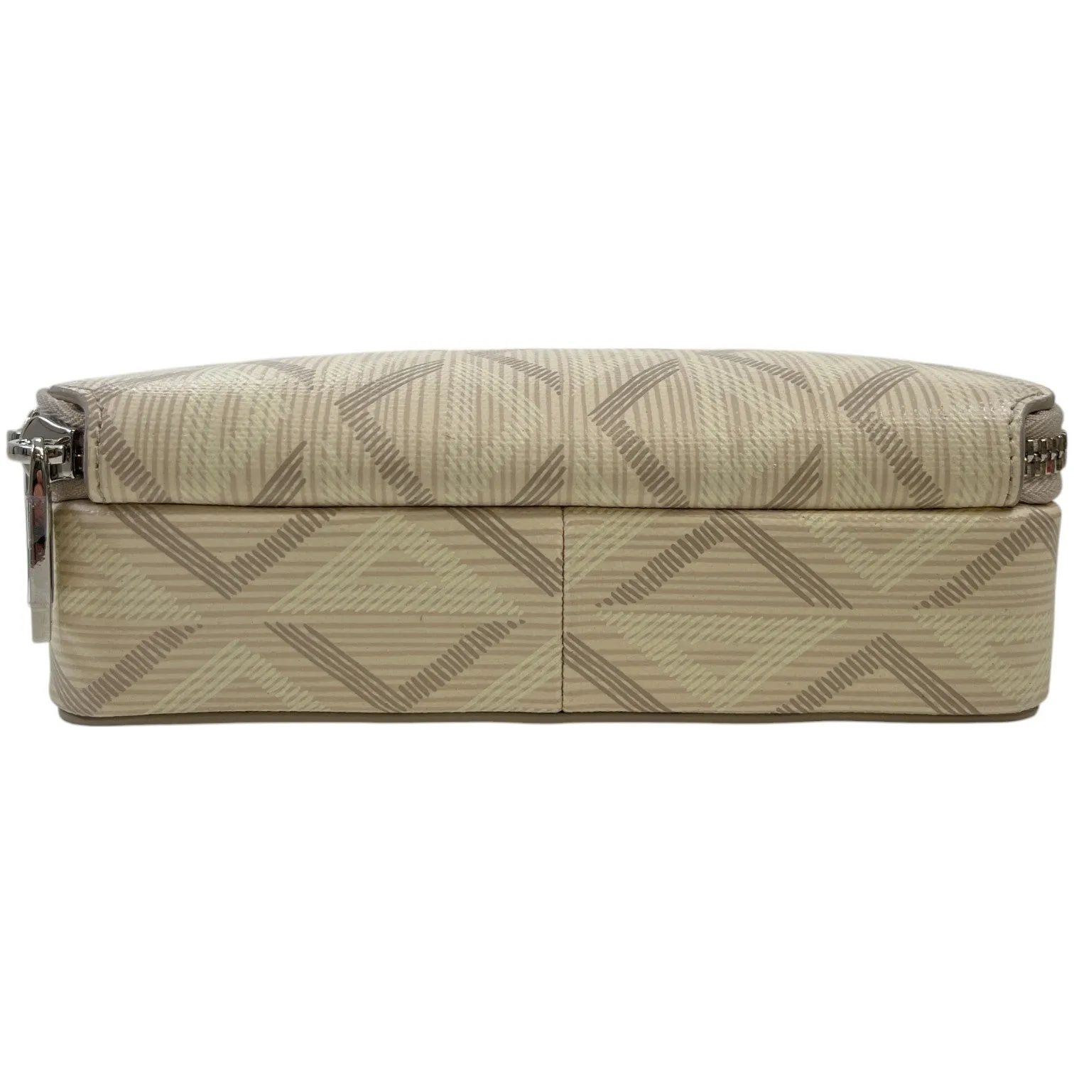 Men's Cd Diamond Messenger Bag Beige