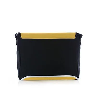 Messenger Bag with Buckle Closure