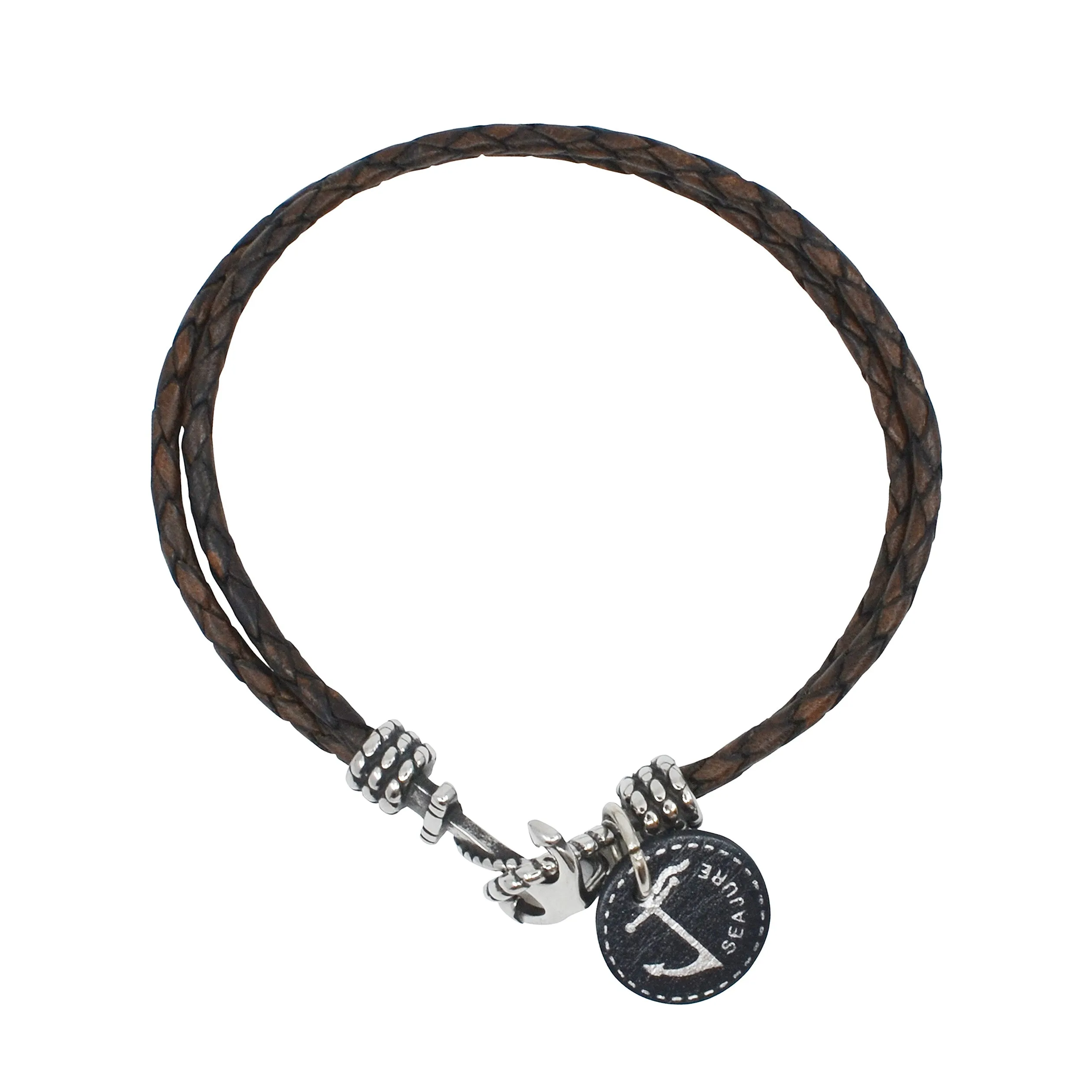 Miyako Braided Leather Bracelet