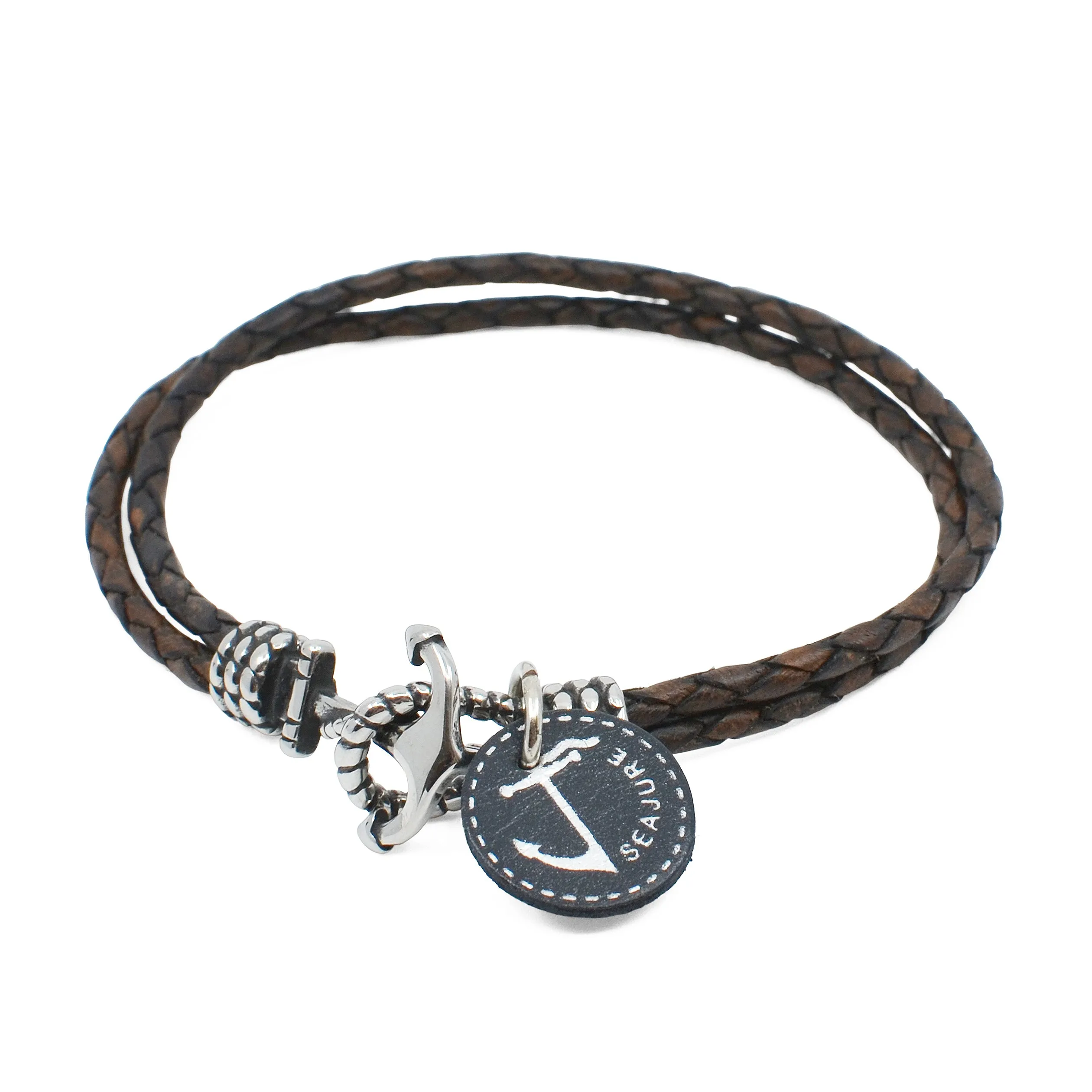 Miyako Braided Leather Bracelet