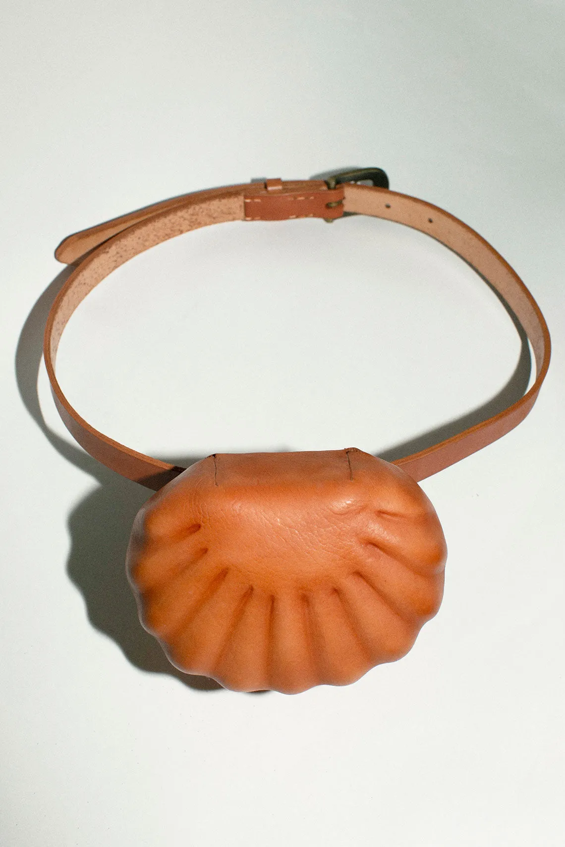 Natural Shell Belt Bag