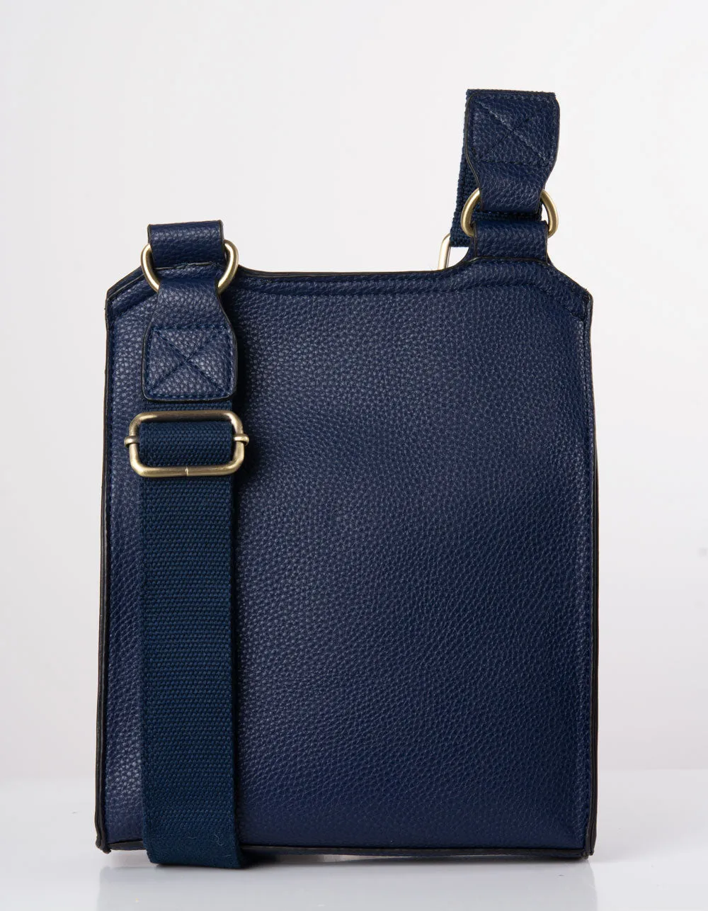 Navy Messenger Bag