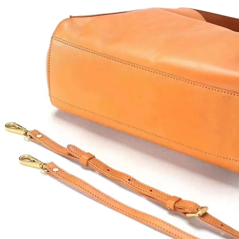 New Trends Vegetable Tanned Cowhide Leather women's Crossbody Bag