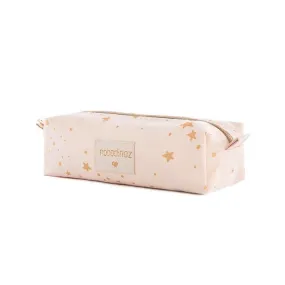 Nobodinoz Too Cool Pencil case in Gold Stella / Dream Pink