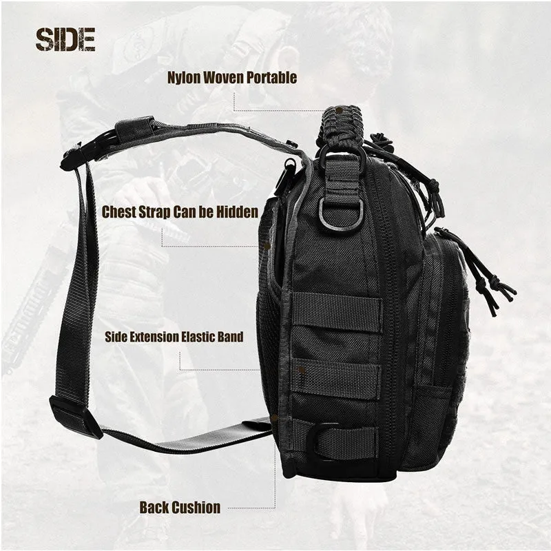 Outdoor Tactical Molle Chest Sling Shoulder Bag Jb-56