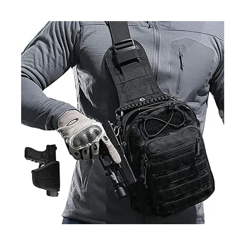 Outdoor Tactical Molle Chest Sling Shoulder Bag Jb-56