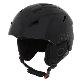 Park Peak Piste - Park Helmet Black Gloss Gold Circles