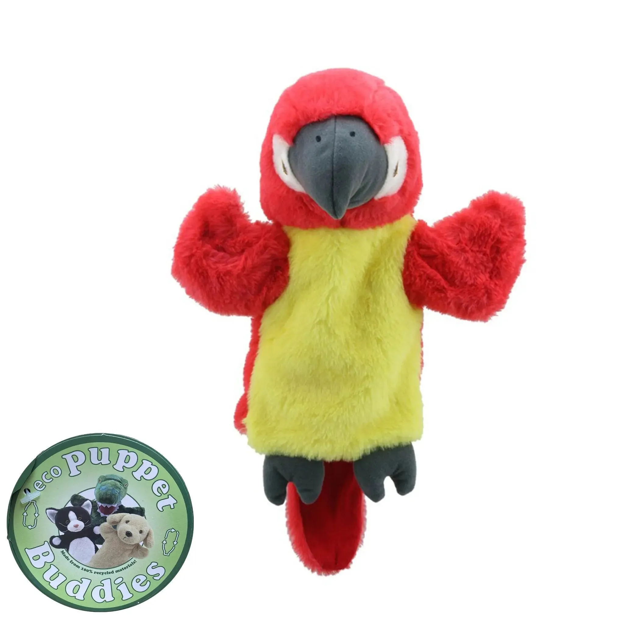 Parrot Eco Puppet Buddies Hand Puppet