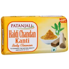 Patanjali Haldi Chandan Kanti - Body Cleanser Soap