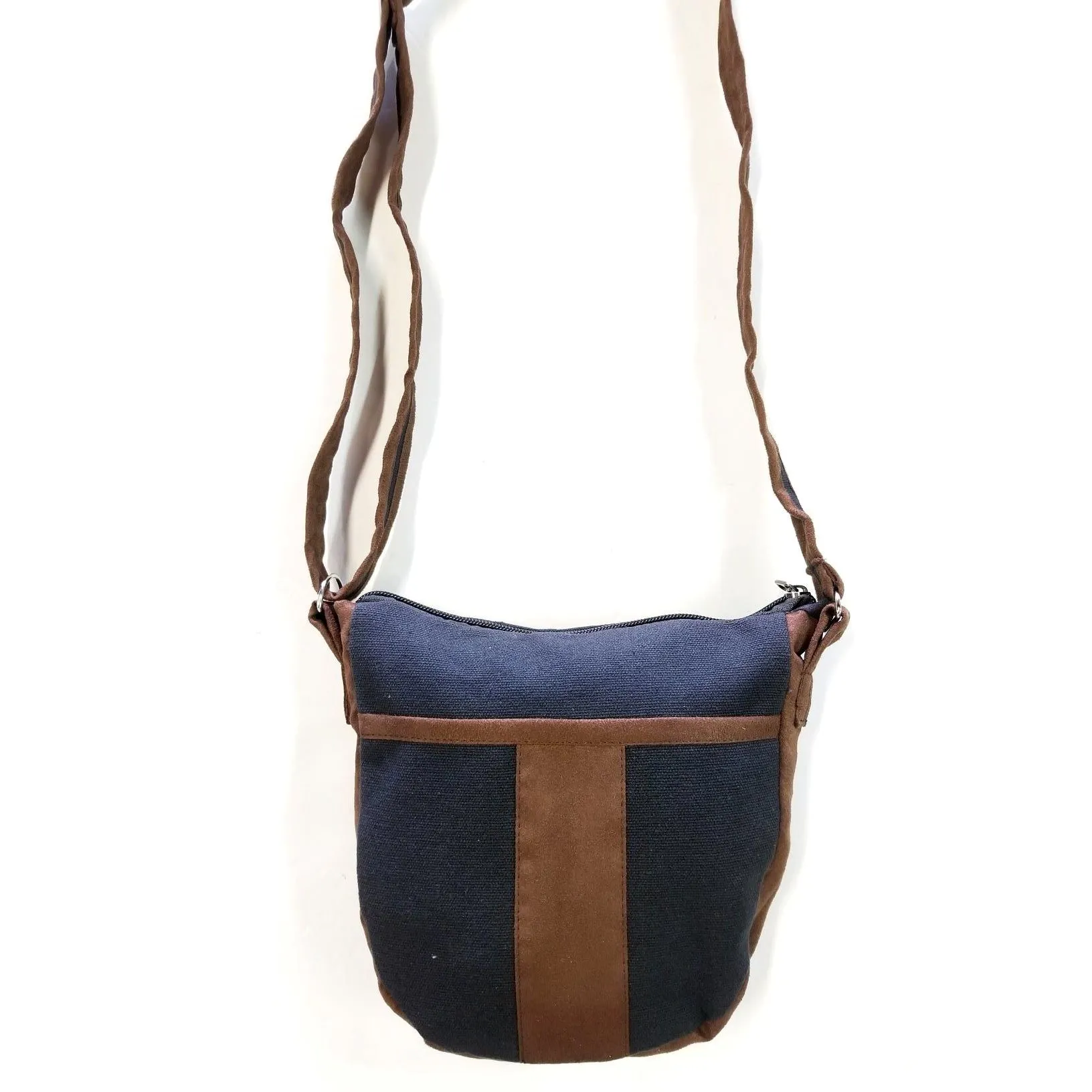 Plain Cotton Cross Body Bag