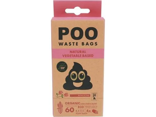 POO Dog Waste Bags (60 bags)