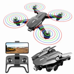 RC Drone K106 OAS GPS 4K HD Dual Camera Obstacle Avoidance Cool Colorful LED lights