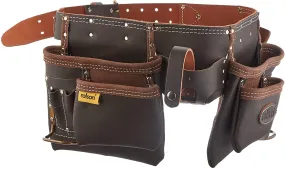 Rolson 68885 Oil Tan Double Tool Belt