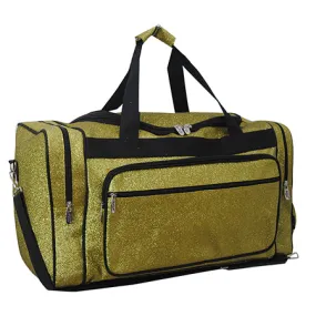 SALE! Gold Glitter NGIL Canvas 23" Duffle Bag