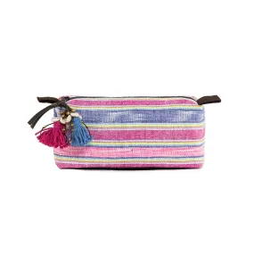 Samui Cosmetic Puka Tassel Small Pink/Blue