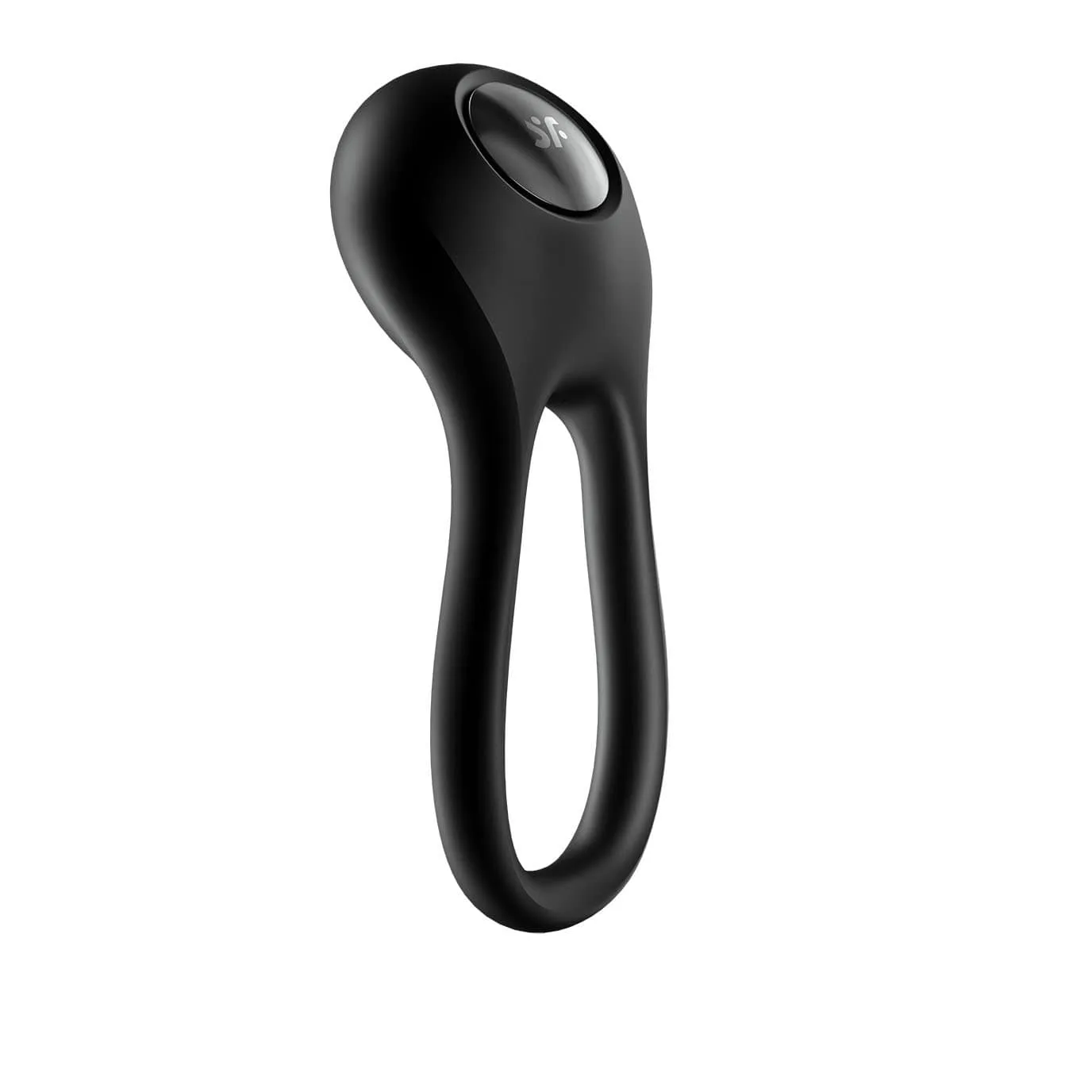 Satisfyer - Majestic Duo Silicone Vibrating Cock Ring (Black)