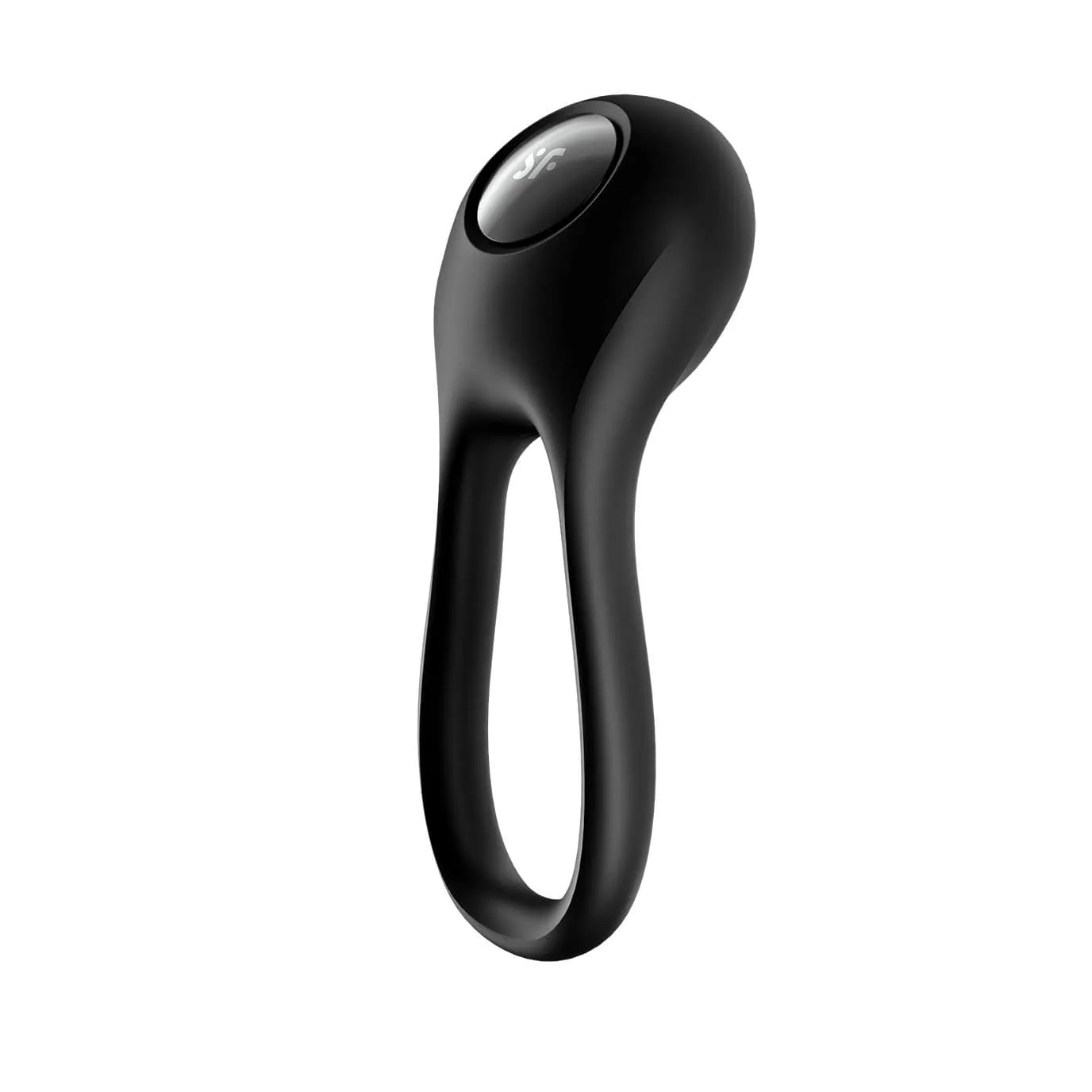 Satisfyer - Majestic Duo Silicone Vibrating Cock Ring (Black)