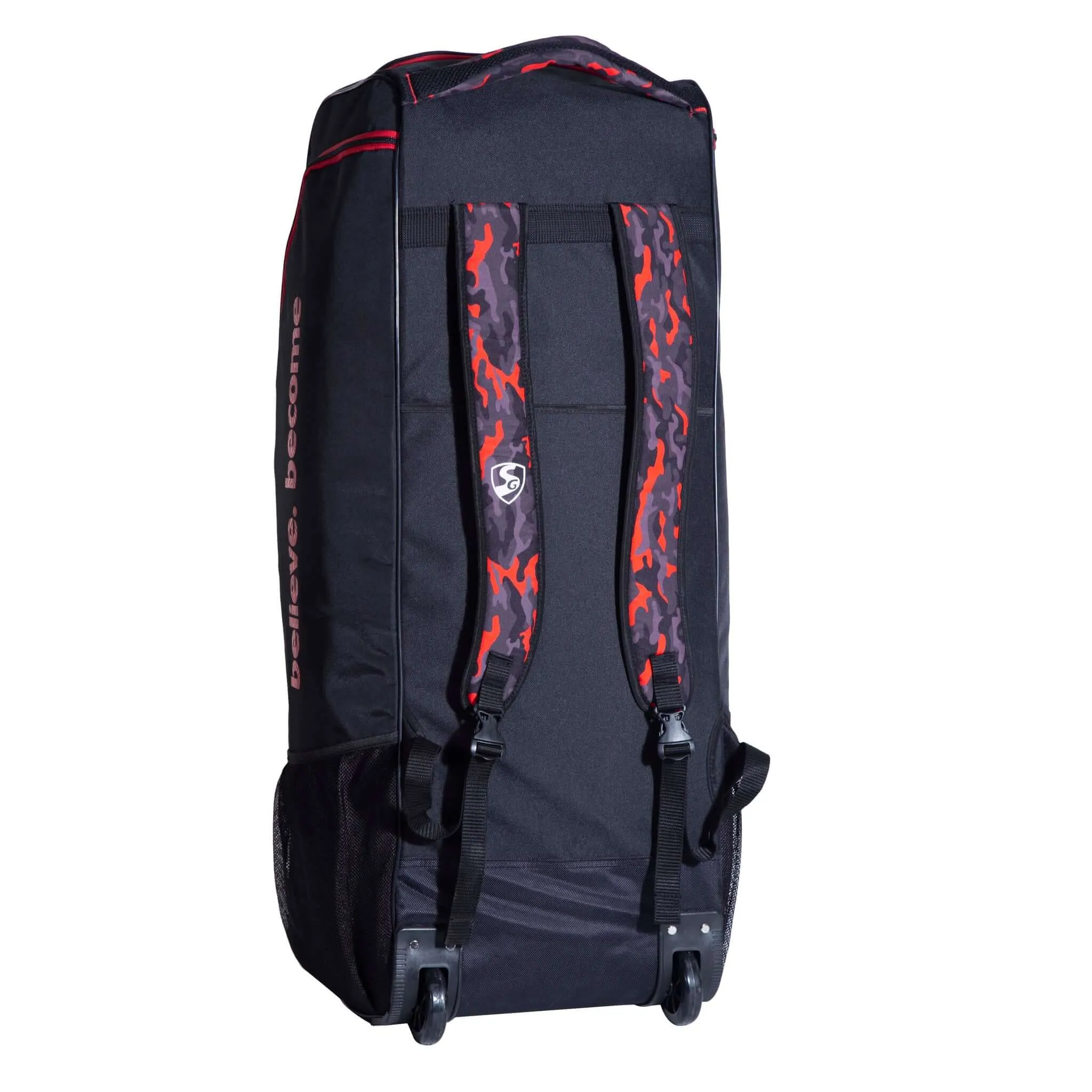 SG "SAVAGE X4" Duffle Wheelie Cricket Kit Bag