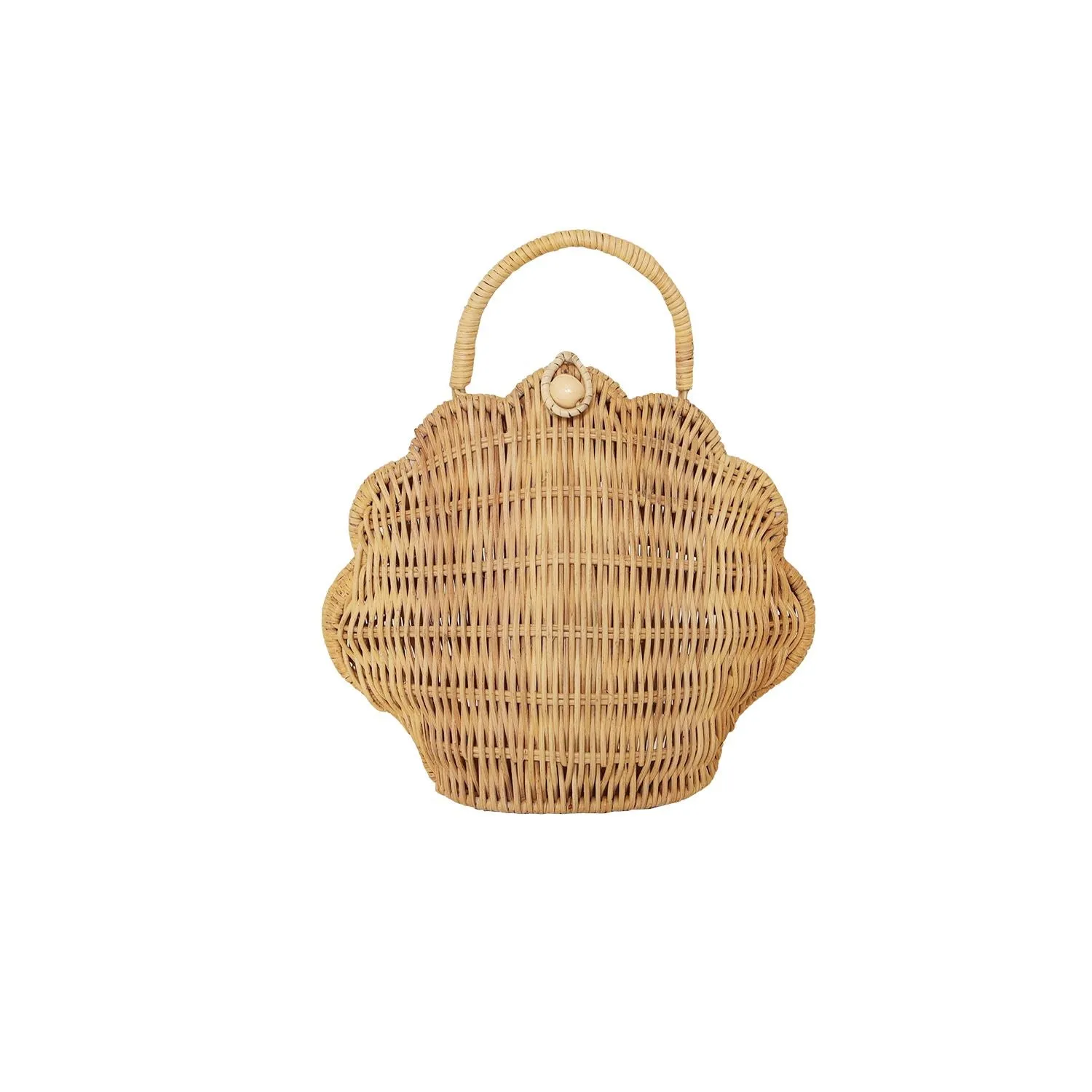 Shell Purse | Straw