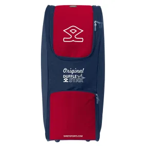 SHREY Star Duffle Cricket Bag - Navy/Red