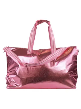 Simply Southern Metallic Pink Duffle