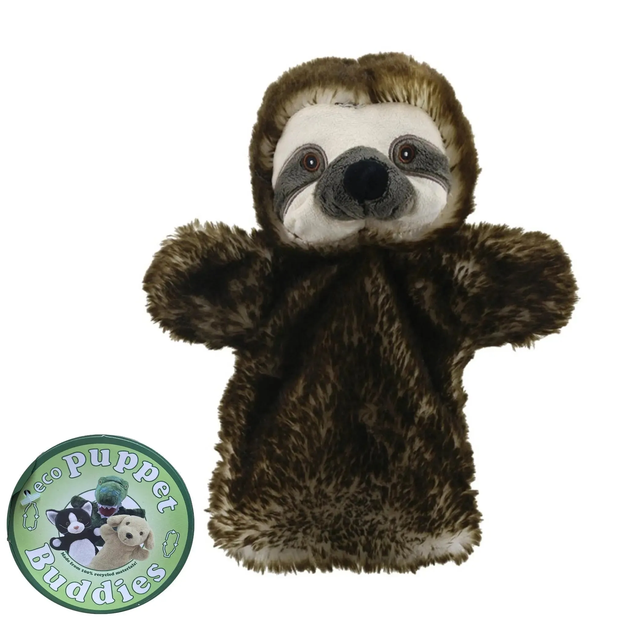 Sloth Eco Puppet Buddies Hand Puppet