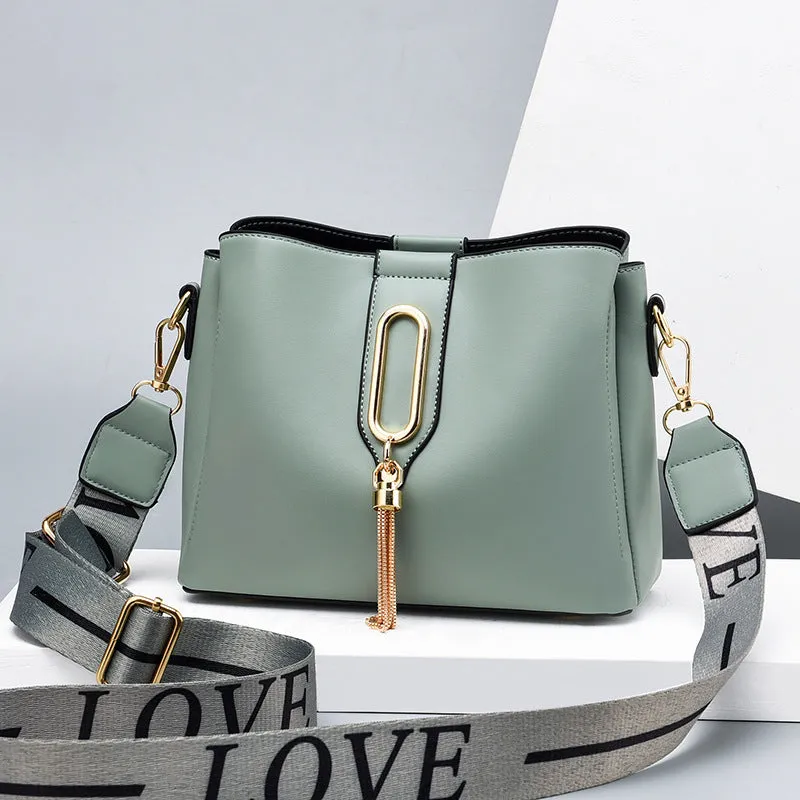 Small Bags Shoulder Messenger Bag All-match Pure Trend Color Casual Handbag