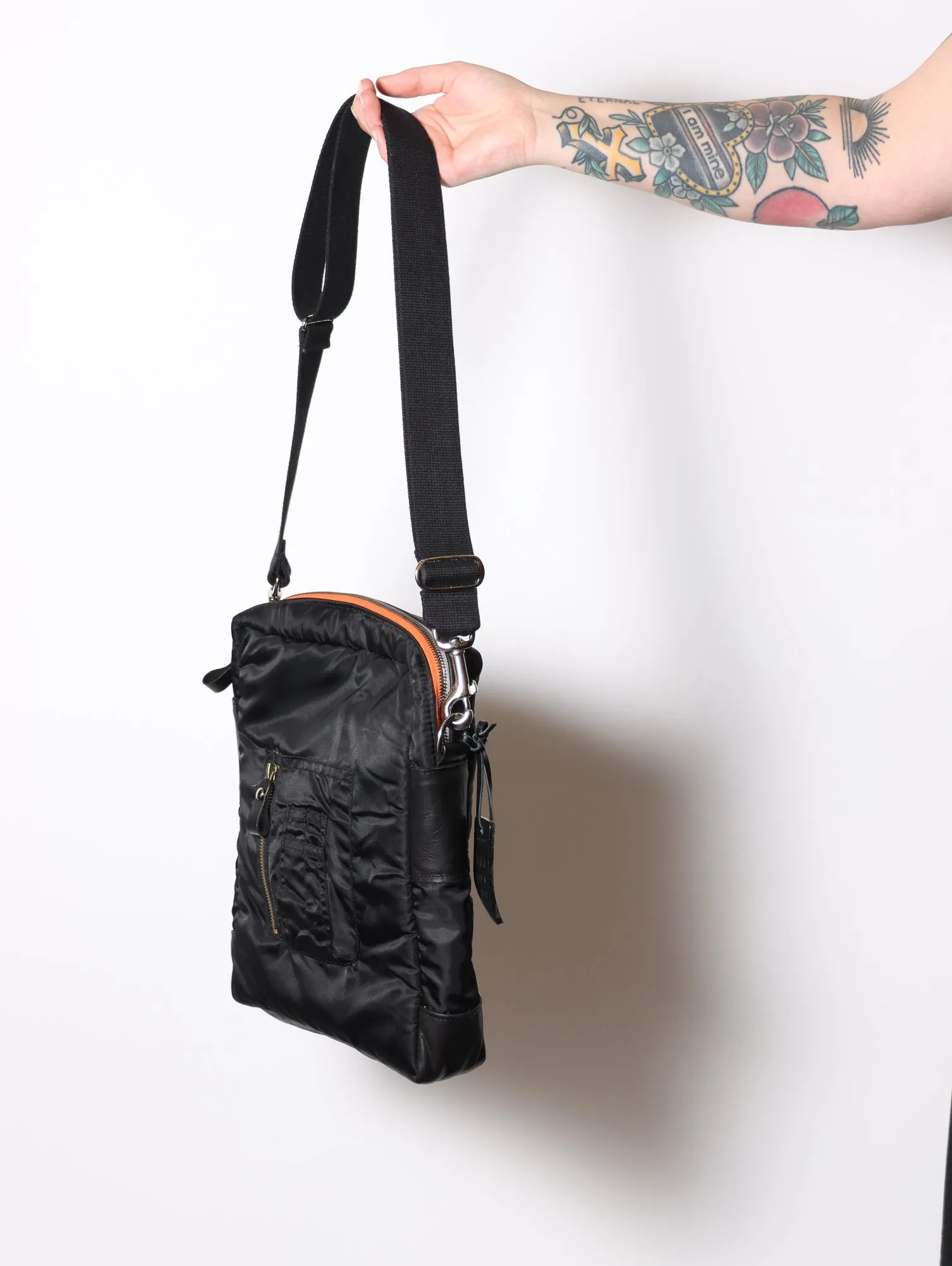 Small In Flight Bag in Black by Minnessak