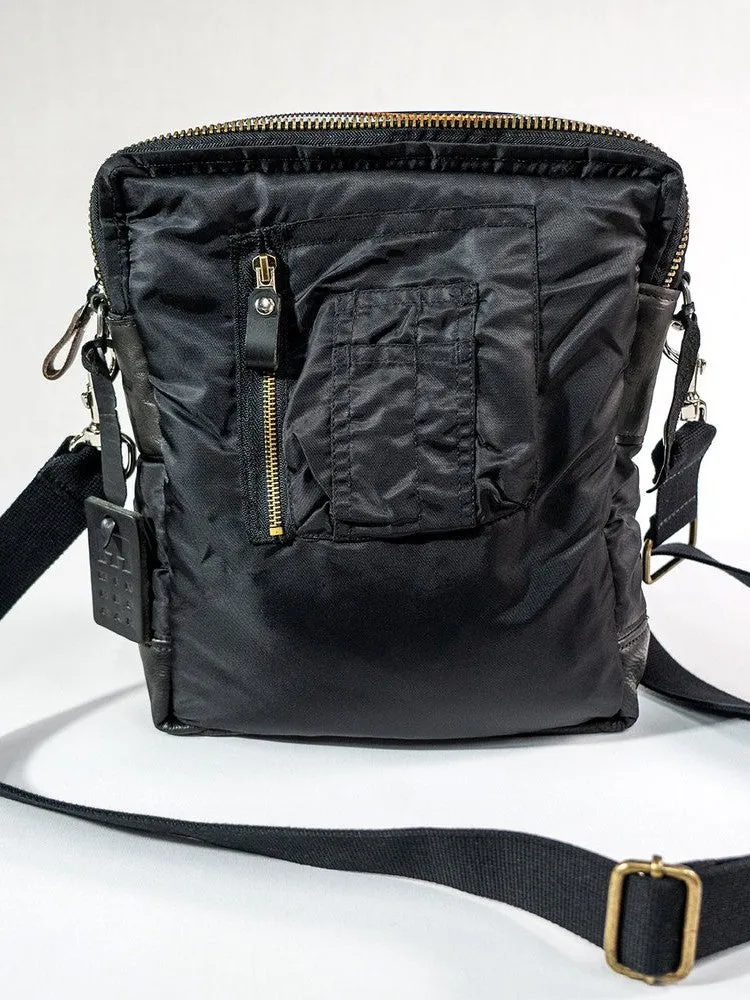 Small In Flight Bag in Black by Minnessak