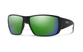 Smith Optics Guides Choice - Matte Black Chromapop Glass Polarized Green Mirror