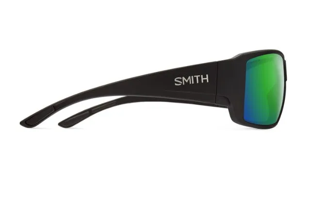 Smith Optics Guides Choice - Matte Black Chromapop Glass Polarized Green Mirror