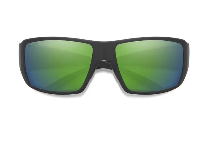 Smith Optics Guides Choice - Matte Black Chromapop Glass Polarized Green Mirror