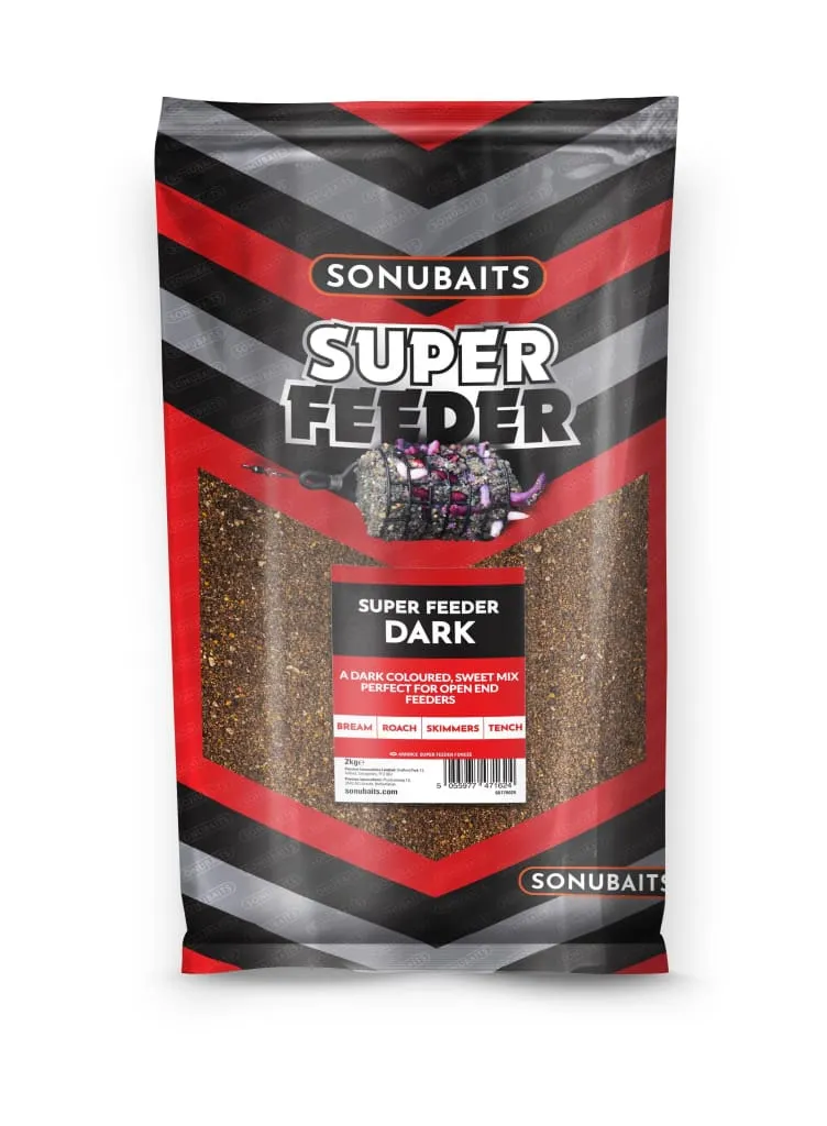 Sonubaits Super Feeder Dark Groundbait 2kg