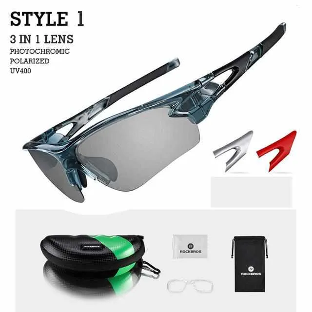 Sports Polarized Glasses - Cycling Eyewear / Bicycle Glass / Fishing Sunglasses